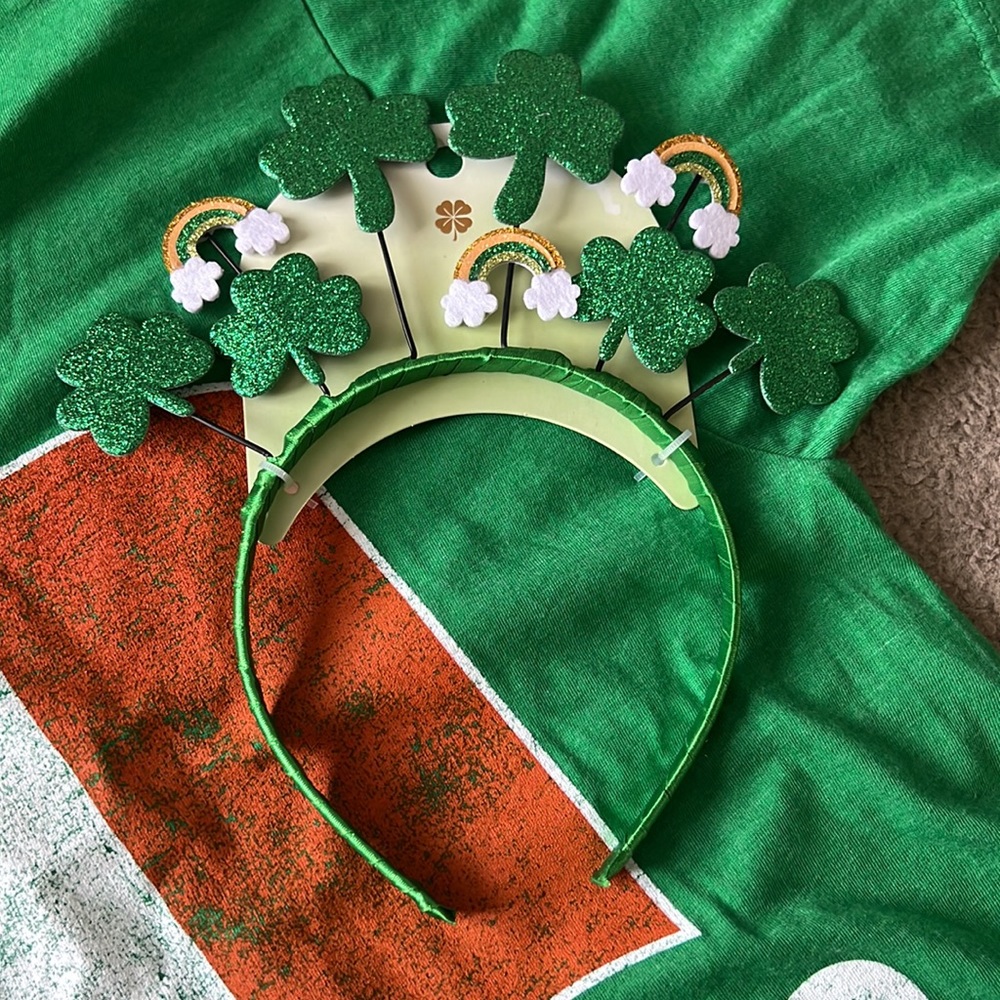 St. Patrick’s Day/ Ireland shirt and accessories - Picture 3 of 3